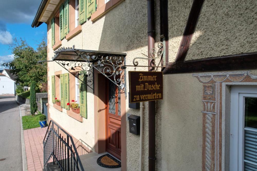 Malermeisterhaus Stuhlingen Esterno foto